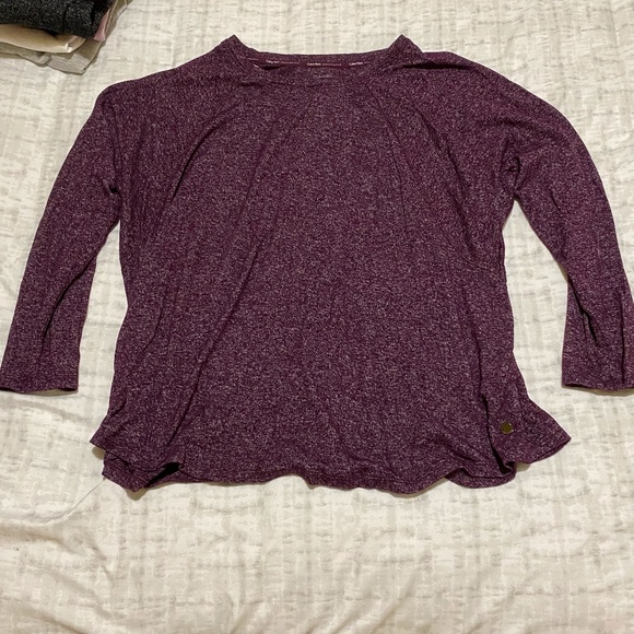 Calvin Klein purple long sleeve XL - Picture 1 of 3